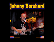 Tablet Screenshot of johnnybernhardband.com